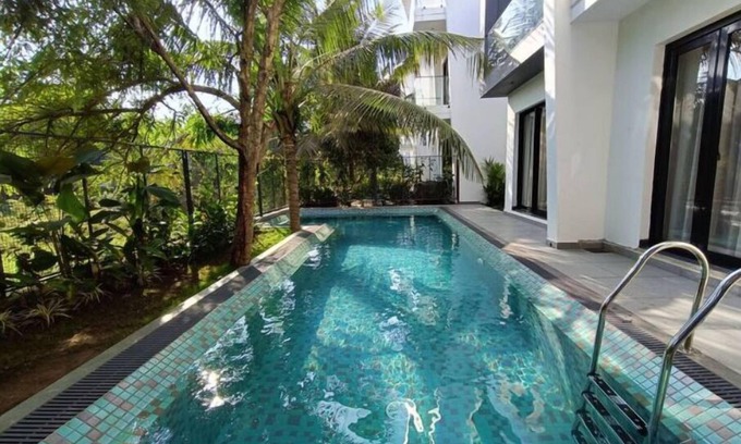 Nagoa Villa | vilmaris 4BHK Private Pool & Jacuzzi