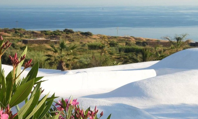 Pantelleria House | [Vineyard View + Garden + Barbecue] "Big Mill Dammuso"