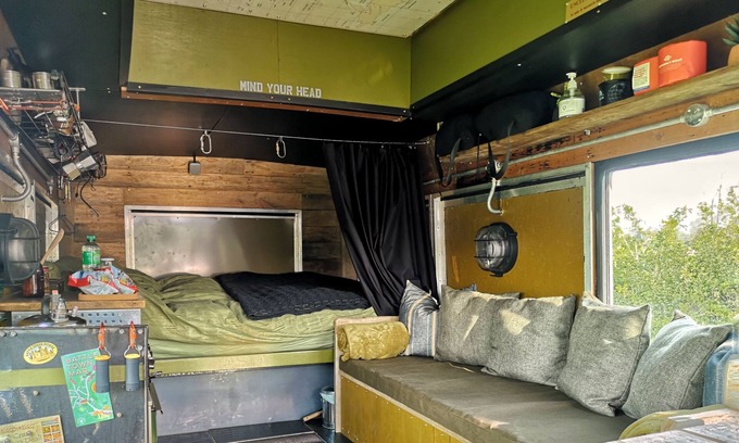 Battle Cabin | Vintage all Terrain Italian Army Truck