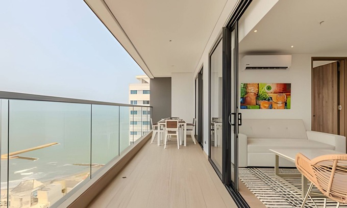 El Cabrero Apartment | Vista al Mar/Centro Histórico/Nuevo Piso 26 1BR