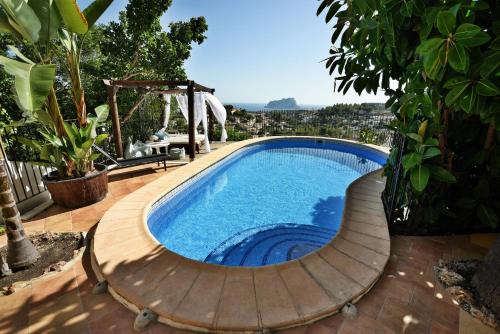 Fustera Villa | Vista al mar, piscina vallada, cocina de verano, A/A, wifi