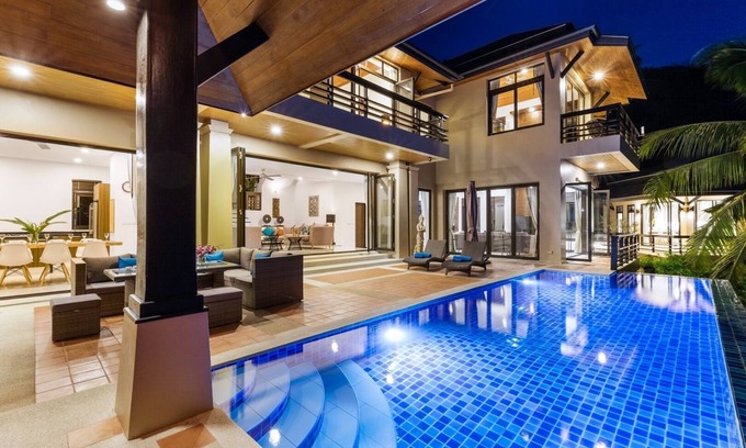 Na Thon Villa | Vista Mar - Scenic Sunset and Ocean View Villa