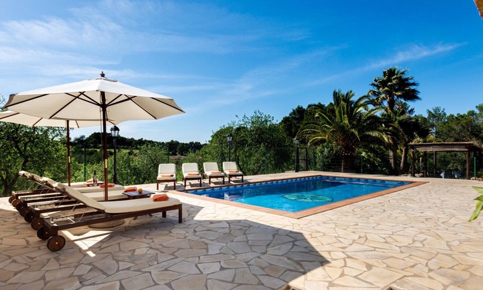 Sant Joan de Labritja Villa | VISTA MONTE Villa. Ibiza. located in a quiet area near San Miguel, ideal for families