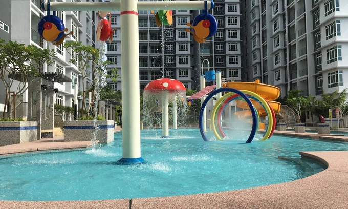 Malacca City Condo | VnVHome In Town Melaka New Reno sungaiMelaka 7-11pax