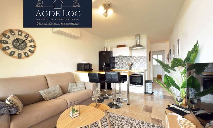 La Tamarissiere Apartment | Vue Herault Proche Mer