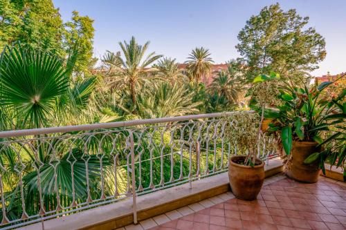 Majorelle Apartment | vue imprenable sur les jardins de la villa d Yves saint Laurent