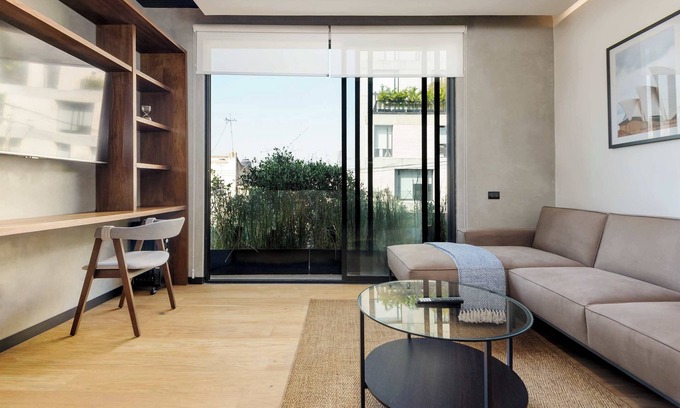 Doctores Apartment | w* | Fabulous 1BR with Elegant Balcony in Roma Nte