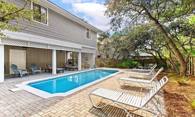 Gulf Trace House | Wahoo - Gulf Trace Community, Grayton Beach, Private Pool, Steps to the Sand!