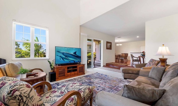 Waikoloa Villa | Waikoloa Colony Villas1305-Large Luxury Villa with Fairway Views Near Pool!