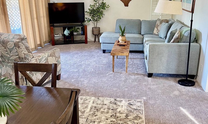 Wailea Condo | Wailea Ekahi6D NEWLY UPDATED 2nd Floor, Part Ocean View,1 min walk to Beach&Pool