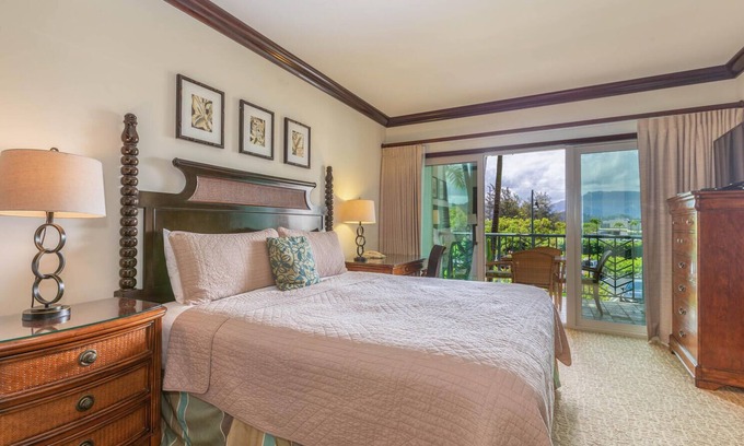 Wailua Condo | Waipouli Beach Resort Condo Perfect for Families or Quiet Getaway!