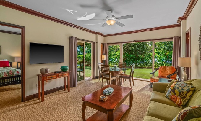 Wailua Condo | Waipouli Beach Resort - Ground Floor #E103, 2 King Masters Suites