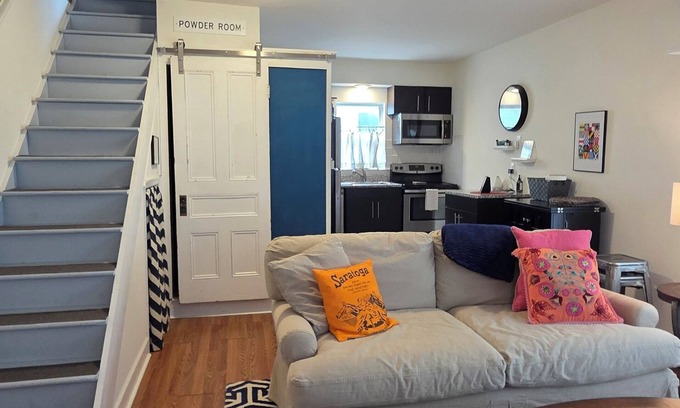 Saratoga Springs Apartment | Walk 2 Blocks To Broadway from this Private Apt near Skidmore & Downtown