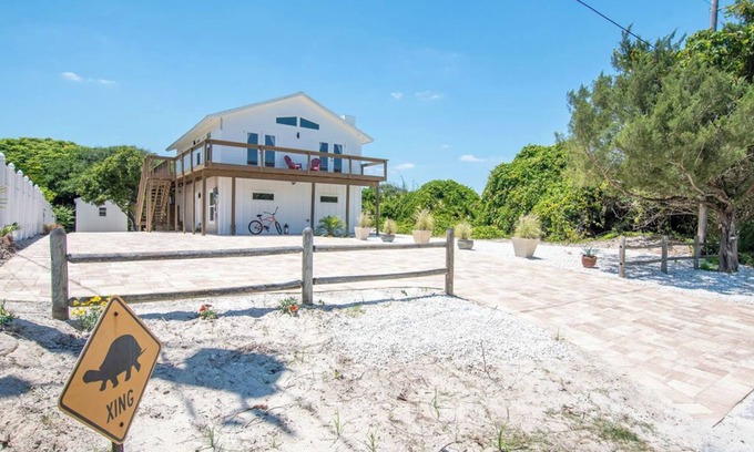Butler Beach House | Walk to beach: 2 in-law suites+hot tub, sleeps 10