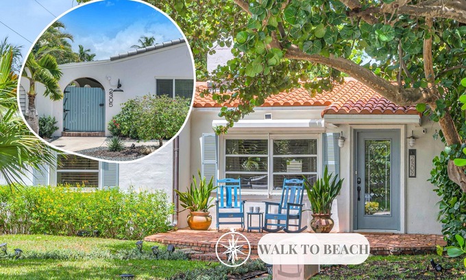 Lauderdale Beach House | Walk to beach/two cottages/swimming pool/hot tub/Surf and Sand/RESlDENCES