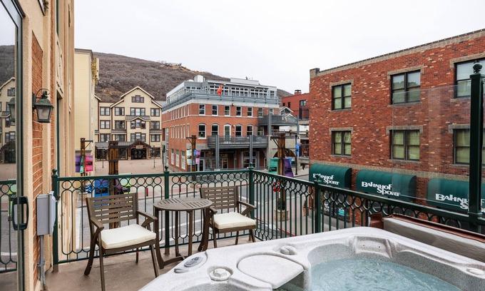 Deer Valley Condo | Walk to Everything on Main Street, Private Hot Tub, Amazing Views!