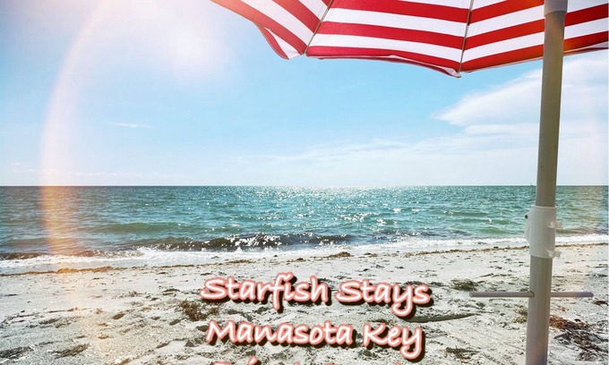 Englewood Apartment | WALK TO GULF BEACH ACCESS! Coastal Studio – Starfish Stays 2C Dog Friendly.