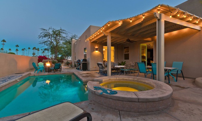 La Quinta Cove House | Walk to OldTown Close! 25%-off 7 nights - King Beds - Pool/Spa 3br# 066781