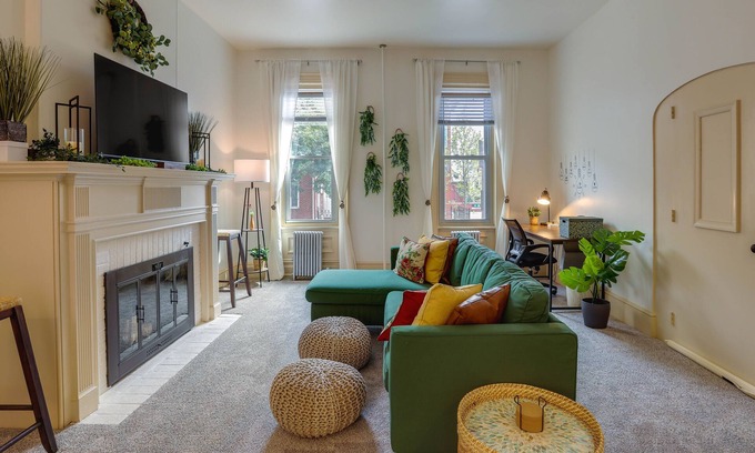 Pottstown Apartment | Walk to Restaurants & Shops: Apt in Pennsylvania!