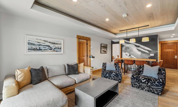 Steamboat Springs Condo | Walk to Ski from 4-bdrm luxury at Canyon Creek B104!
