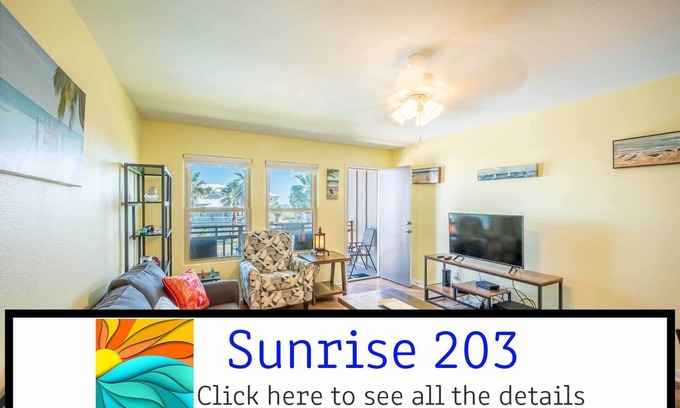 Port Aransas Condo | Walk to the beach, Peek a Boo view of the ocean.
