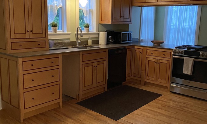 Camden Apartment | Walk to town from this comfortable, pet-friendly 2-bed 1st floor apartment