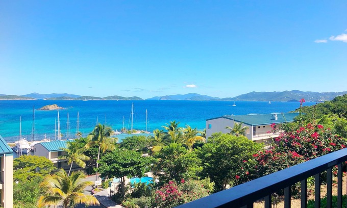 Cabes Point Condo | Walking distance to the Gorgeous Sapphire Beach!