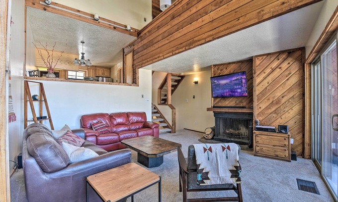 Angel Fire House | Warm Townhome w/Sauna at Angel Fire Ski Lift