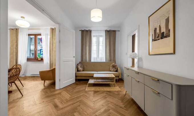 Powisle Apartment | Warsaw Downtown- 82m2, Top Location - by Rentujemy
