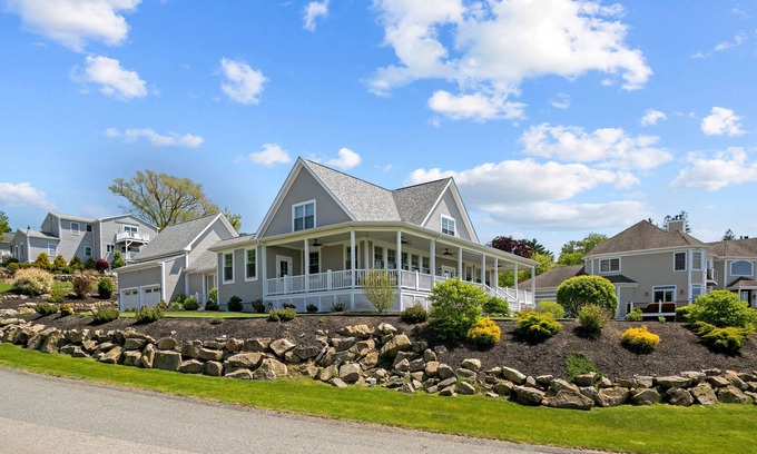 Tiverton House | Watch the sailboats & sunset from the front porch.