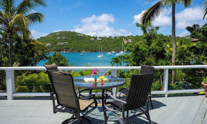 Great Cruz Bay Apartment | WATER ACCESS! - WATER VIEW! GREAT LOCATION on Great Cruz Bay! No power outages!