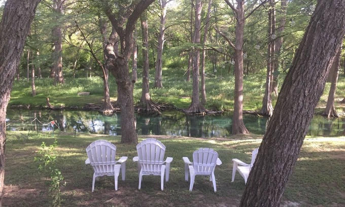 Wimberley House | Water Front, Cypress Creek.spring fed and flowing. Pets Welcome