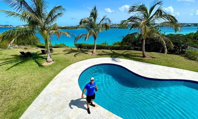 Hamilton Parish Apartment | Water Front property with great views, pool, use of Kayaks, & strong Wi-Fi.