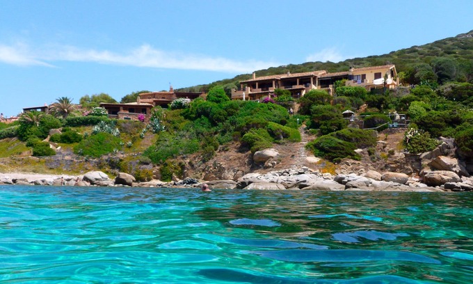 San Stefano House | Water front Villa with terraces and with an amazing view over beach, bay, sunset
