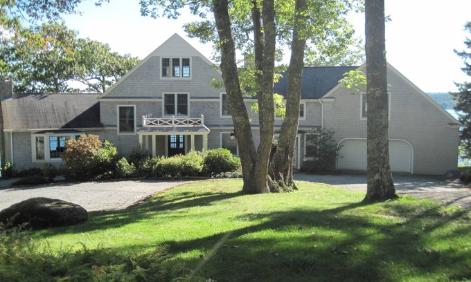 Blue Hill House | Water's Edge Setting With Spectacular Views Of Blue Hill Bay