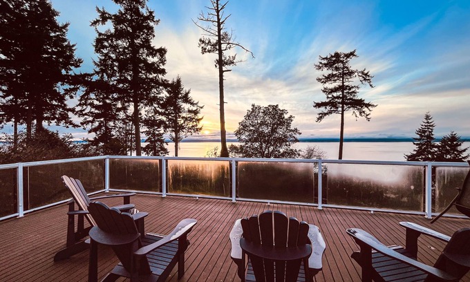Lagoon Point House | Water View Gem with WiFi, Spacious Deck, Patio, Gas Grill, & Yard