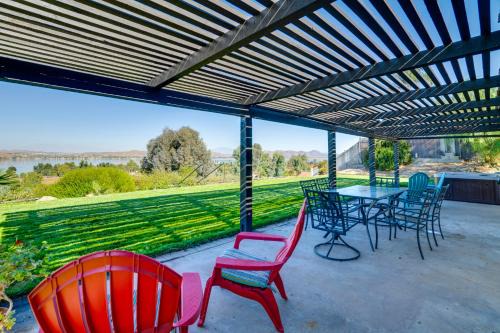 Lake Elsinore House | Water-View Home with Hot Tub in Lake Elsinore!