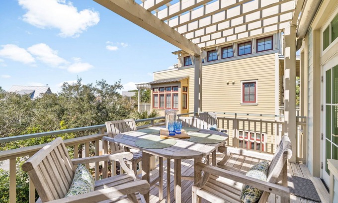 Beach District Condo | WaterColor Gulfside Retreat | Large Balcony w/View | Steps to Beach Club & Pools
