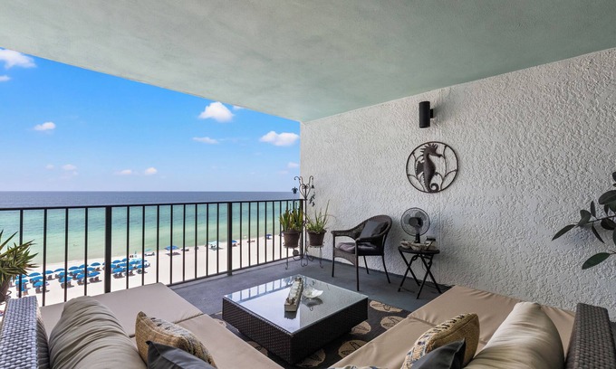 Biltmore Beach Condo | Watercrest 705 - Beach Chairs Included in this Updated Designer Condo!