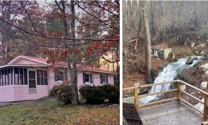 Fort Payne Cottage | Waterfall Cottage- Waterfalls, Creeks, Private Hiking Trails on 61 Acres