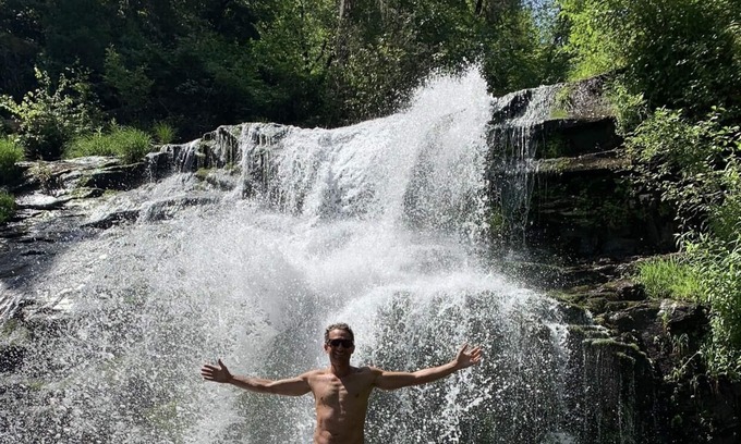 Pisgah Forest House | Waterfall House on 150 Acres - 3 King Rooms -One of a kind property !