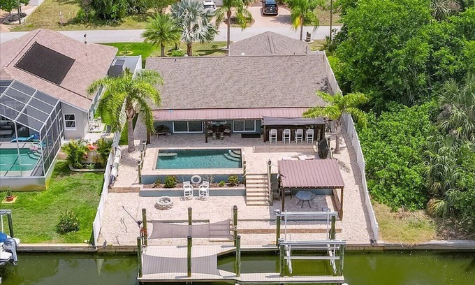 Palm Harbor House | Waterfront 3BR Retreat with Pool