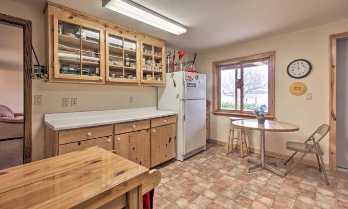 Ortonville House | Waterfront Big Stone Lake Home with Dock and Views