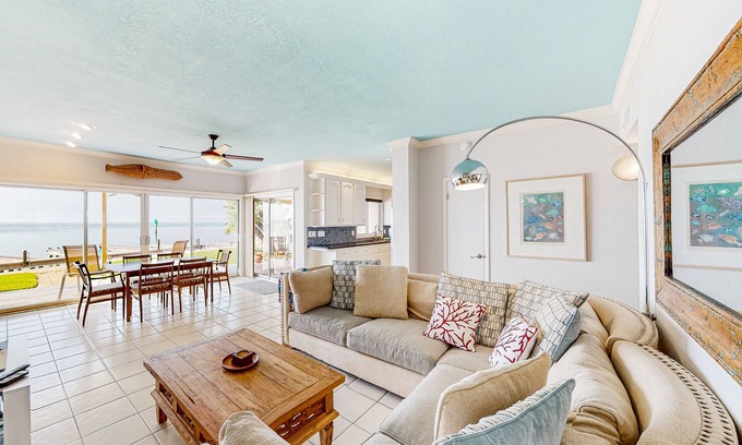 South Padre Island Condo | Waterfront condo with pool, private dock, amazing views & patio - walk to beach