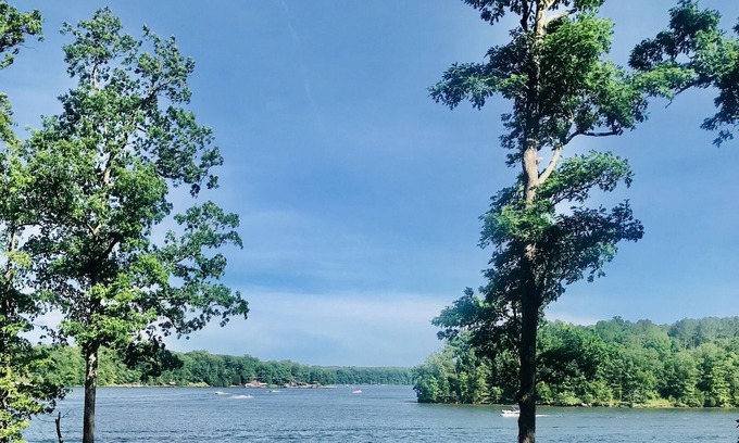 Goreville Cabin | Waterfront Cabin at Lake of Egypt