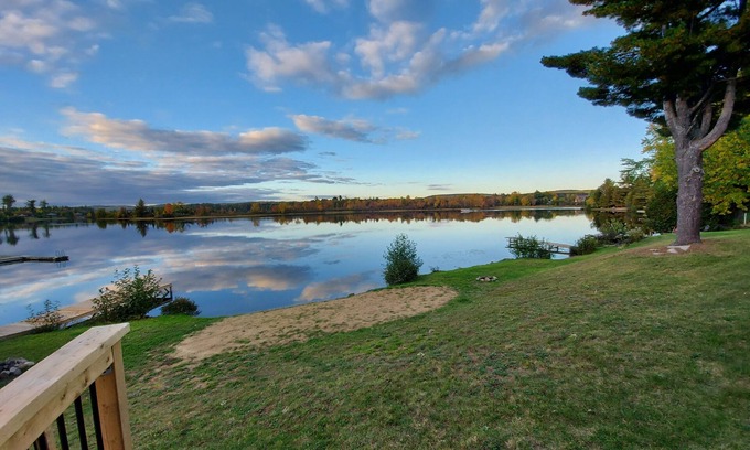 Combermere Condo | Waterfront Cottage Suite 1 Bdrm, 2 Bath, Beach, BBQ, Fire Pit Patio, shared Dock