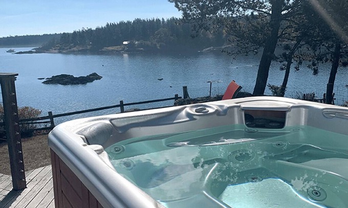 Friday Harbor House | Waterfront Escape with Hot Tub