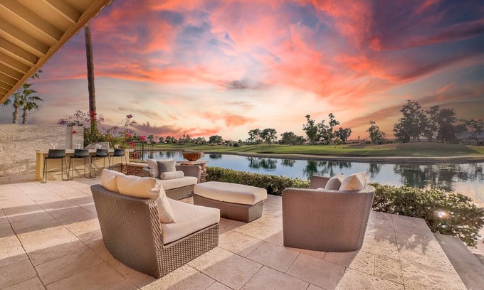 Island at Ocotillo House | Waterfront, Golf Views, Boats and Pools! Sleeps 18. 2 Home Complex!