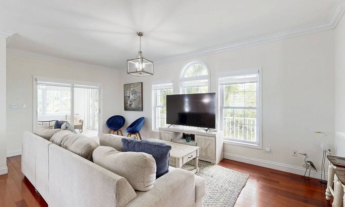 Cross Key Waterways House | Waterfront home w/private dock, hot tub, gas grill, WiFi, AC, near attractions