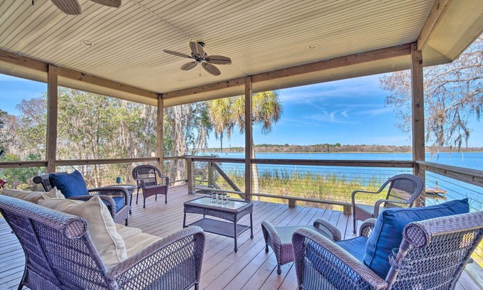 Crystal River House | Waterfront Home w/Private Dock in Crystal River